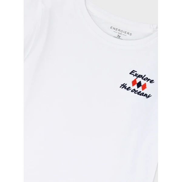 ENERGIERS BLOUSE BOY BEBE WHITE