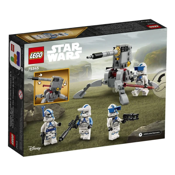 LEGO® STAR WARS 501ST CLONE TROOPERS™ ΣΕΤ ΜΑΧΗΣ