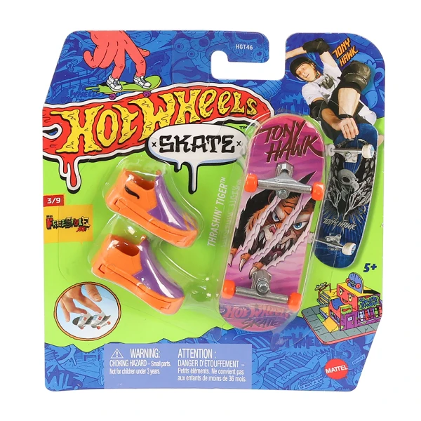 HOT WHEELS SKATE ΚΑΙ ΠΑΠΟΥΤΣΙΑ - THRASHIN TIGER