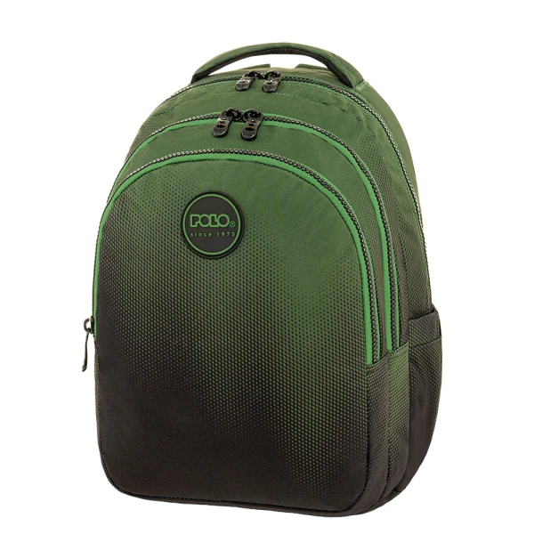 POLO 2026 ΣΑΚΙΔΙΟ FOCUS BLACK/GREEN GRADIENT