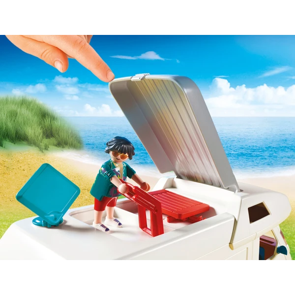 PLAYMOBIL FAMILY FUN ΑΥΤΟΚΙΝΟΥΜΕΝΟ ΟΙΚΟΓΕΝΕΙΑΚΟ ΤΡΟΧΟΣΠΙΤΟ