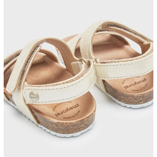 MAYORAL BIO SANDALS GLITTER CHAMPAGNE
