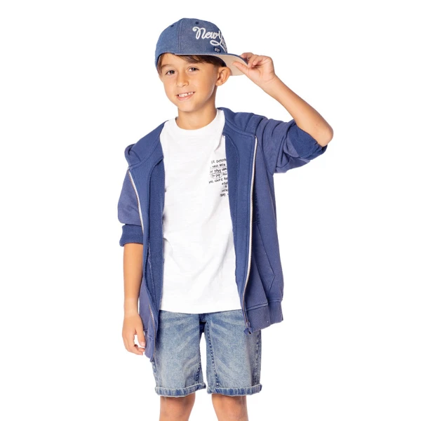 ENERGIERS BOY\'S BERMUDA BLUE DENIM