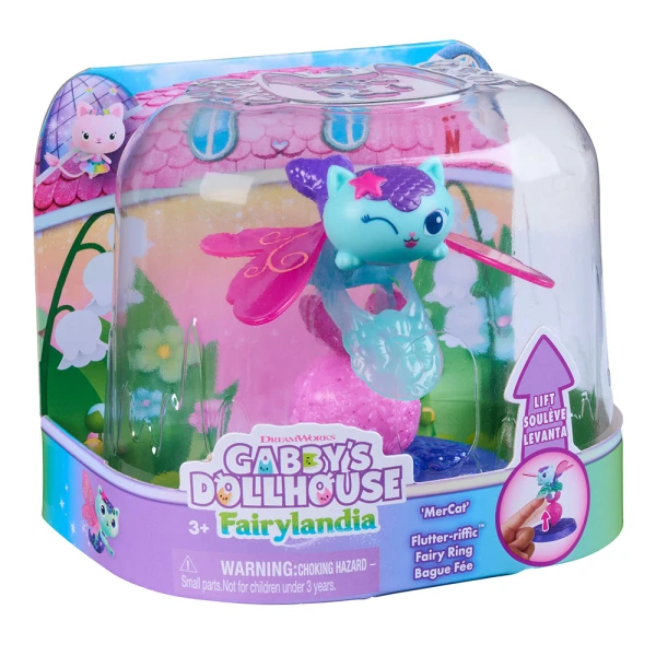 GABBY\'S DOLLHOUSE FAIRYLANDIA ΝΕΡΑΪΔΕΝΙΑ ΔΑΚΤΥΛΙΔΙΑ - 4 ΣΧΕΔΙΑ