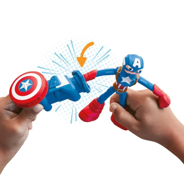PLAY-DOH PLAYSET CAPTAIN AMERICA STAMPING SHIELD