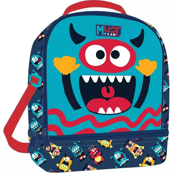 MUST TEAM YUMMY INSULATED LUNCH BAG 22x16x28 cm – LITTLE MONSTER