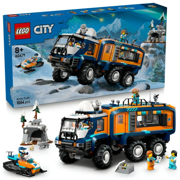 LEGO® CITY ΑΡΚΤΙΚΟ ΦΟΡΤΗΓΟ-ΕΠΙΣΤΗΜΟΝΙΚΟ ΕΡΓΑΣΤΗΡΙΟ ΕΞΕΡΕΥΝΗΣΗΣ