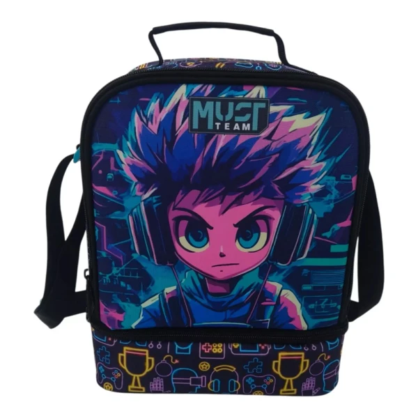 MUST TEAM ΙΣΟΘΕΡΜΙΚΟ ΤΣΑΝΤΑΚΙ ΦΑΓΗΤΟΥ 22Χ16Χ28 εκ. ANIME BOY
