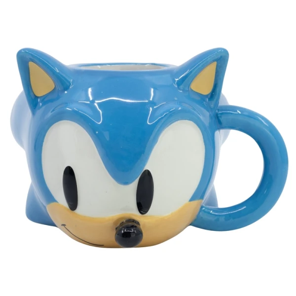 3D ΚΕΡΑΜΙΚΗ ΚΟΥΠΑ 350ml SONIC THE HEDGEHOG - HEAD ΣΕ ΚΟΥΤΙ ΔΩΡΟΥ