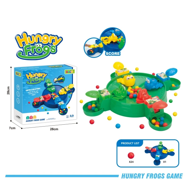 TABLE GAME HUNGRY FROGS FOR 4 PLAYERS