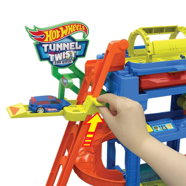 HOT WHEELS ΝΕΟ ΠΛΥΝΤΗΡΙΟ TUNNEL TWIST CAR WASH