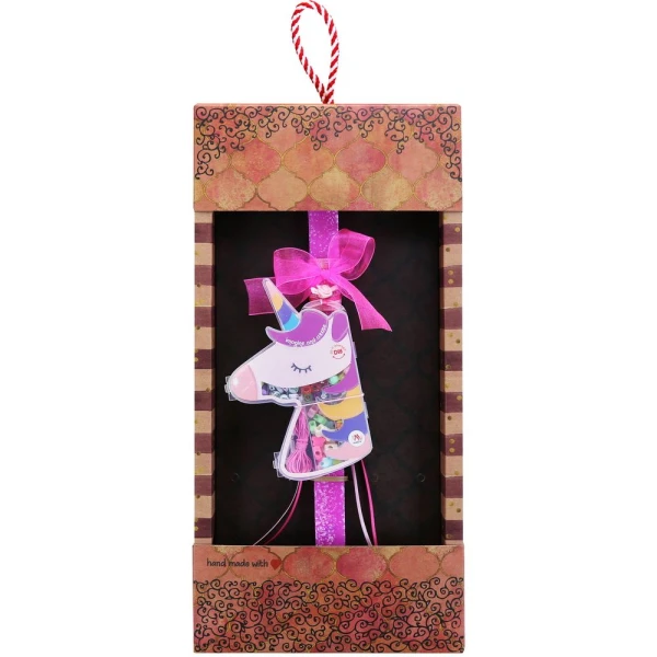 SYNCHRONIA HANDMADE CANDLE 30 cm DIY JEWELRY SET - UNICORN