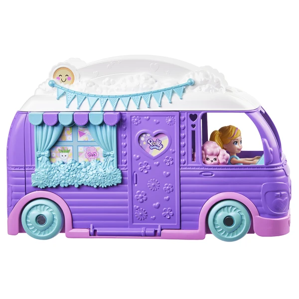 POLLY POCKET ΣΕΤ ΠΑΙΧΝΙΔΙΟΥ GLAMPING VAN 