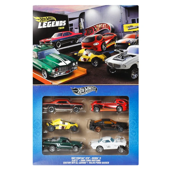 HOT WHEELS ΑΥΤΟΚΙΝΗΤΑΚΙΑ ΣΕΤ ΤΩΝ 6 - HOT WHEELS LEGENDS