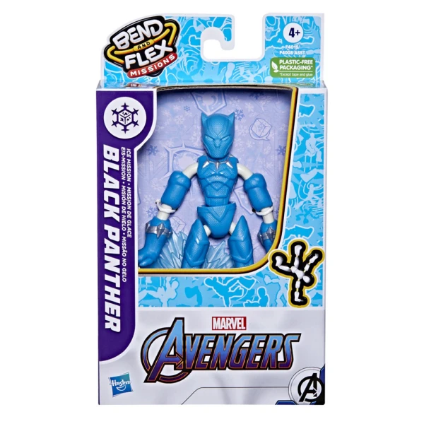 AVENGERS BEND AND FLEX ICE MISSION ΦΙΓΟΥΡΑ BLACK PANTHER