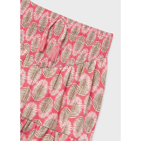 MAYORAL SKIRT PRINTED CORAL 