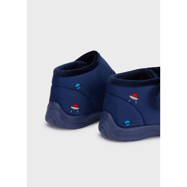 MAYORAL SLIPPERS PRINT NAVY BLUE