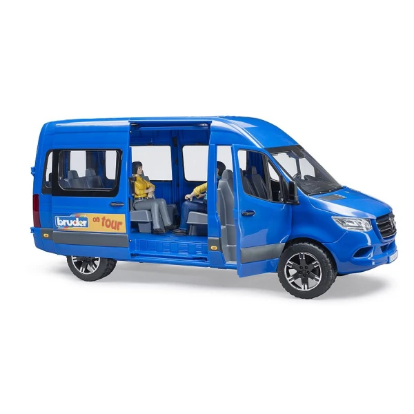BRUDER ΦΟΡΤΗΓΑΚΙ MERCEDES BENZ SPRINTER ΕΠΙΒΑΤΙΚΟ ΜΕ ΟΔΗΓΟ ΚΑΙ ΕΠΙΒΑΤΗ
