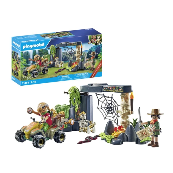 PLAYMOBIL DINOS ΚΥΝΗΓΙ ΘΗΣΑΥΡΟΥ ΣΤΗΝ ΖΟΥΓΚΛΑ