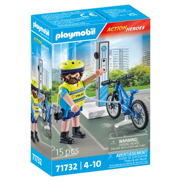 PLAYMOBIL ACTION HEROES POLICE BIKE PATROL