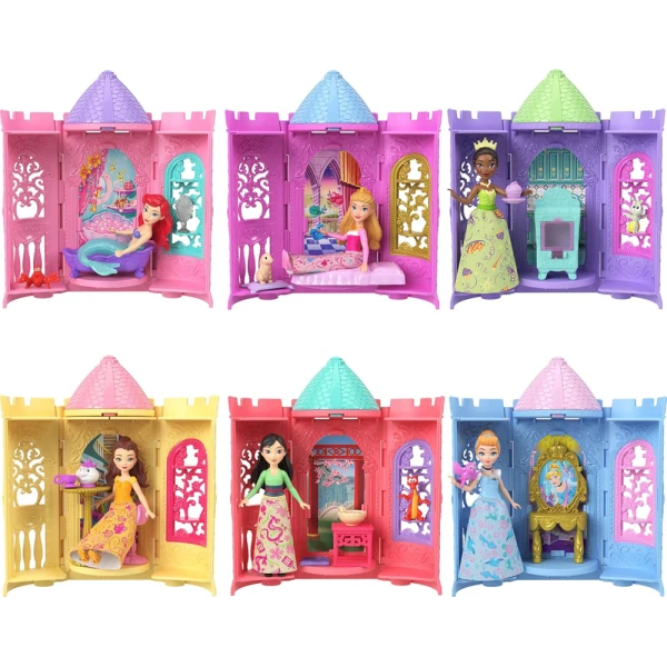 DISNEY PRINCESS ΠΥΡΓΟΣ ΕΚΠΛΗΞΗ ΜΙΚΡΗ ΚΟΥΚΛΑ & ΑΞΕΣΟΥΑΡ