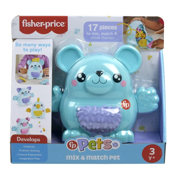 FISHER PRICE EDUCATIONAL TOY ANIMAL MIX & MATCH