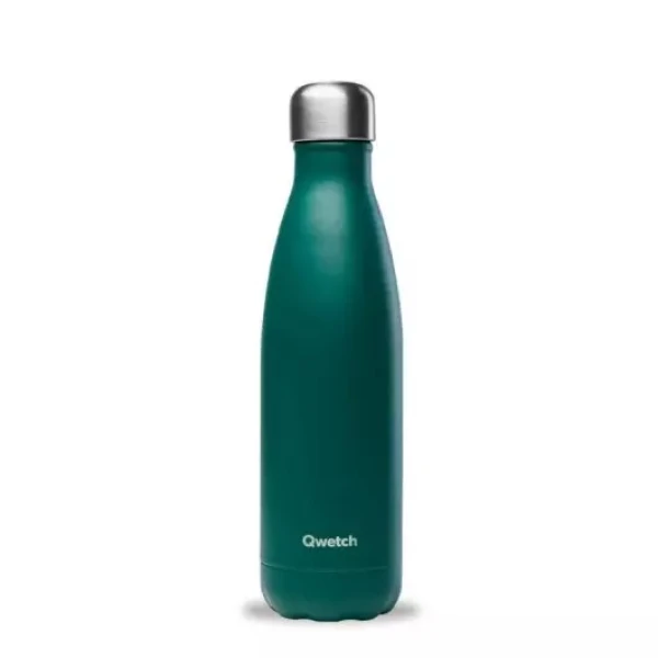 QWETCH ΑΝΟΞΕΙΔΩΤΟ ΜΠΟΥΚΑΛΙ 500ml MATT EMERALD GREEN
