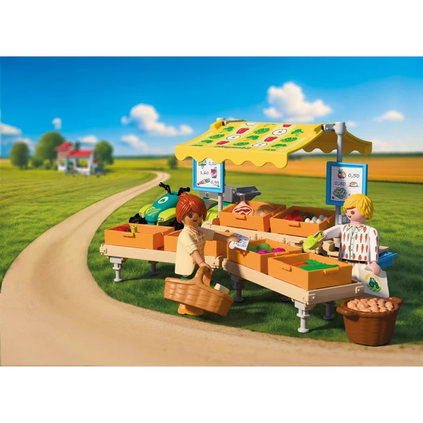 PLAYMOBIL COUNTRY ΥΠΑΙΘΡΙΟΣ ΠΑΓΚΟΣ ΛΑΧΑΝΙΚΩΝ
