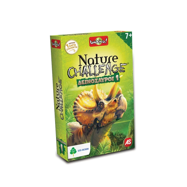 AS GAMES ΠΑΙΧΝΙΔΙ ΜΕ ΚΑΡΤΕΣ NATURE CHALLENGE ΖΩΑ ΓΙΑ ΗΛΙΚΙΕΣ 7+ ΧΡΟΝΩΝ ΚΑΙ 2-6 ΠΑΙΚΤΕΣ - 6 ΣΧΕΔΙΑ