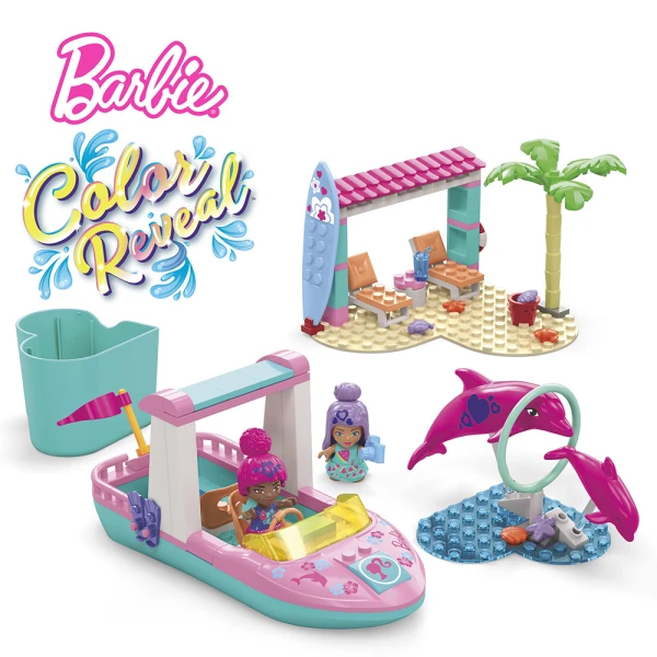 MEGA BARBIE COLOR REVEAL 121 pcs - DOLPHIN EXPLORATION