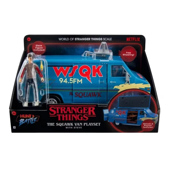 STRANGER THINGS - WSQK TAP WITH FIGURE & ACCESSORIES, LIGHT-SOUND
