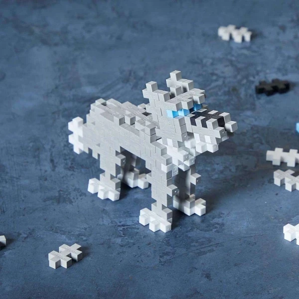 PLUS-PLUS PLUS-PLUS 100 pcs WOLF