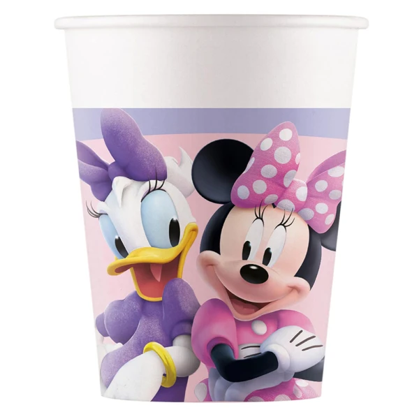 ΧΑΡΤΙΝΑ ΠΟΤΗΡΙΑ 200ml  8 τεμ. MINNIE JUNIOR