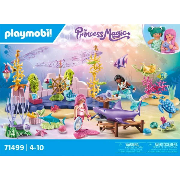 PLAYMOBIL PRINCESS MAGIC MERMAID ANIMAL CARE