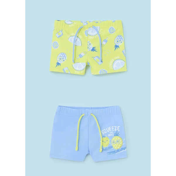 MAYORAL SET 2 SWIMSUIT SHORT LIME