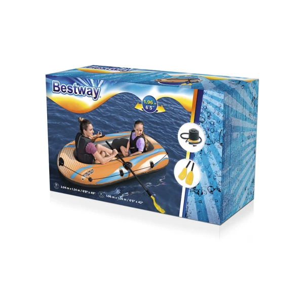 BESTWAY 1 PERSONS BOAT 196X106 cm KONDOR ELITE 2000