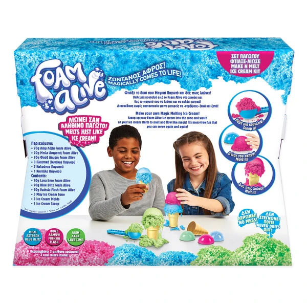 FOAM ALIVE ICE CREAM SET 210g