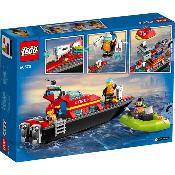 LEGO® CITY ΔΙΑΣΩΣΤΙΚΟ ΠΥΡΟΣΒΕΣΤΙΚΟ ΣΚΑΦΟΣ