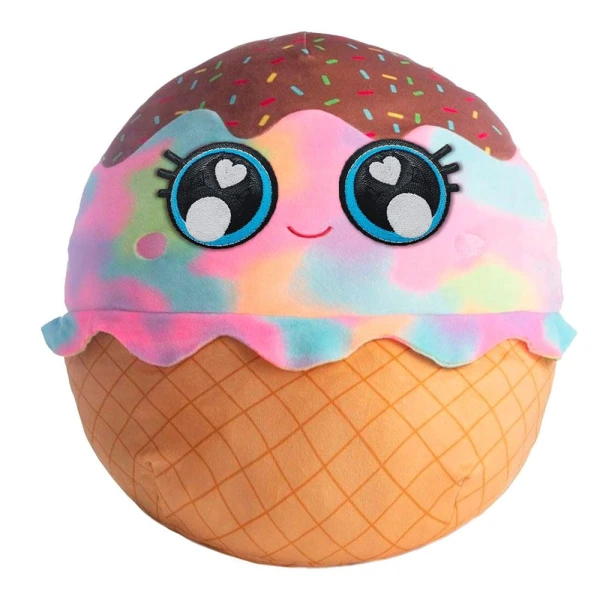 LITTLE BIGGIES FOODIES PLUSH BALL 22 cm  - ICE CREAM