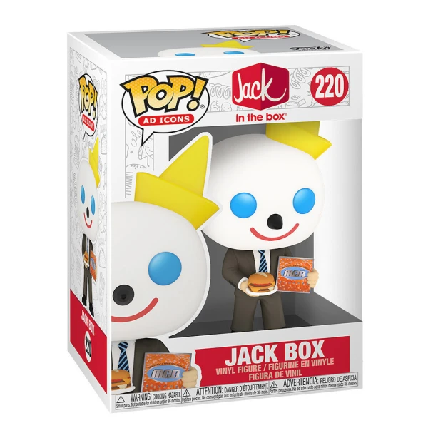 FUNKO POP! AD ICONS VINYL FIGURE JACK IN THE BOX 220