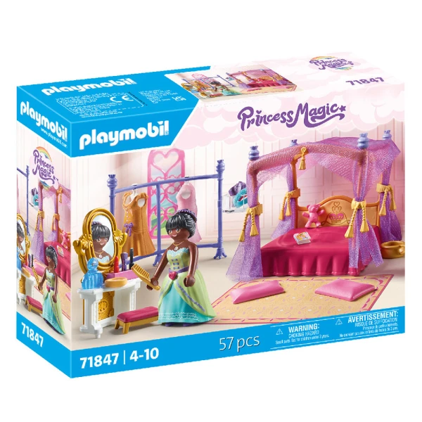 PLAYMOBIL PRINCESS MAGIC BEDROOM WITH DRESSING ROOM