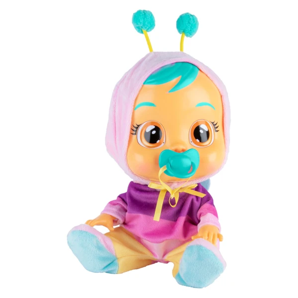 CRY BABIES - INTERACTIVE BABY DOLL CRIES REAL TEARS - VIOLET BUTTERFLY