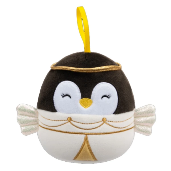 SQUISHMALLOWS XMAS PLUSH ORNAMENT 10 cm -  LUNA THE PENGUIN