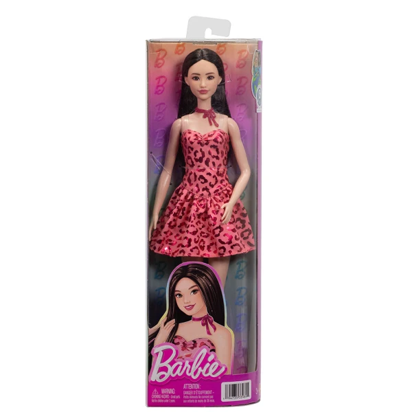 BARBIE FASHIONISTAS ΚΟΥΚΛΑ ΜΕ ΛΕΟΠΑΡ ΦΟΡΕΜΑ