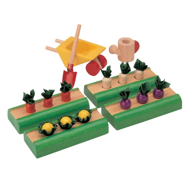 ΞΥΛΙΝΟ ΠΑΙΧΝΙΔΙ PLAN TOYS  VEGETABLE GARDEN