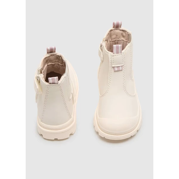 MAYORAL BOOTS CHELSEA TRACTOR IVORY