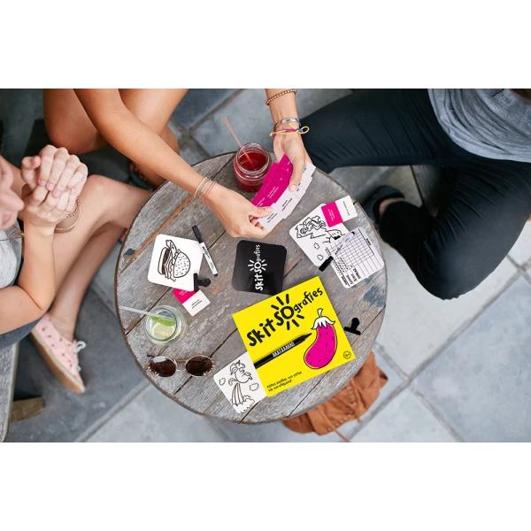 AS GAMES BOARD GAME SKITSOGRAFIES  INAPPROPRIATE - FOR AGES 18+ AND 3-6 PLAYERS