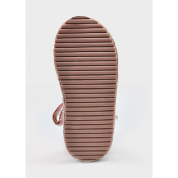 MAYORAL ESPADRILLES JUTE FLOWERS PINK  