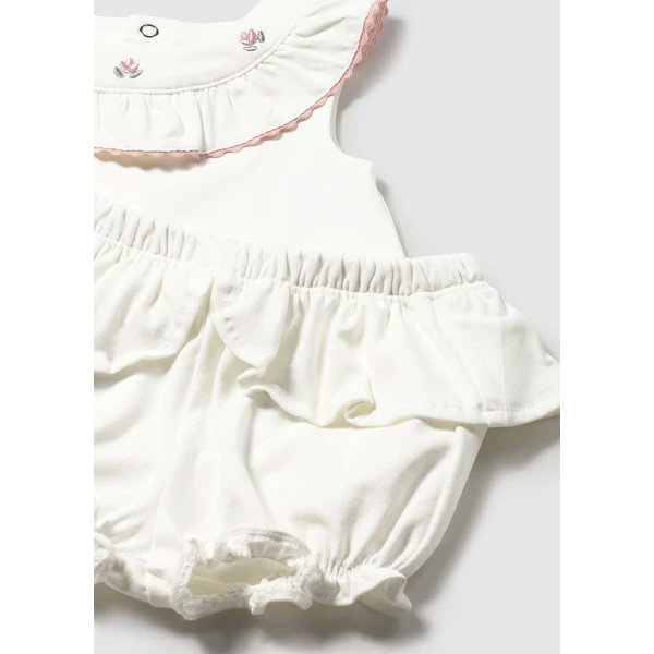 MAYORAL SET PANTS SHORT 4 PIECES AQUA 