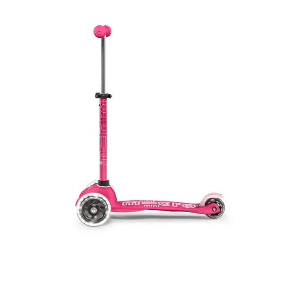 MICRO 3ΤΡΟΧΟ ΠΑΤΙΝΙ MINI MICRO DELUXE GLOW LED FROSTY PINK